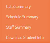 Screenshot of MyConferenceTime.com website with schedule and info sections.