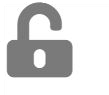 Shadow of padlock